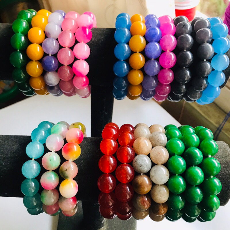 Gelang Batu Giok Putih