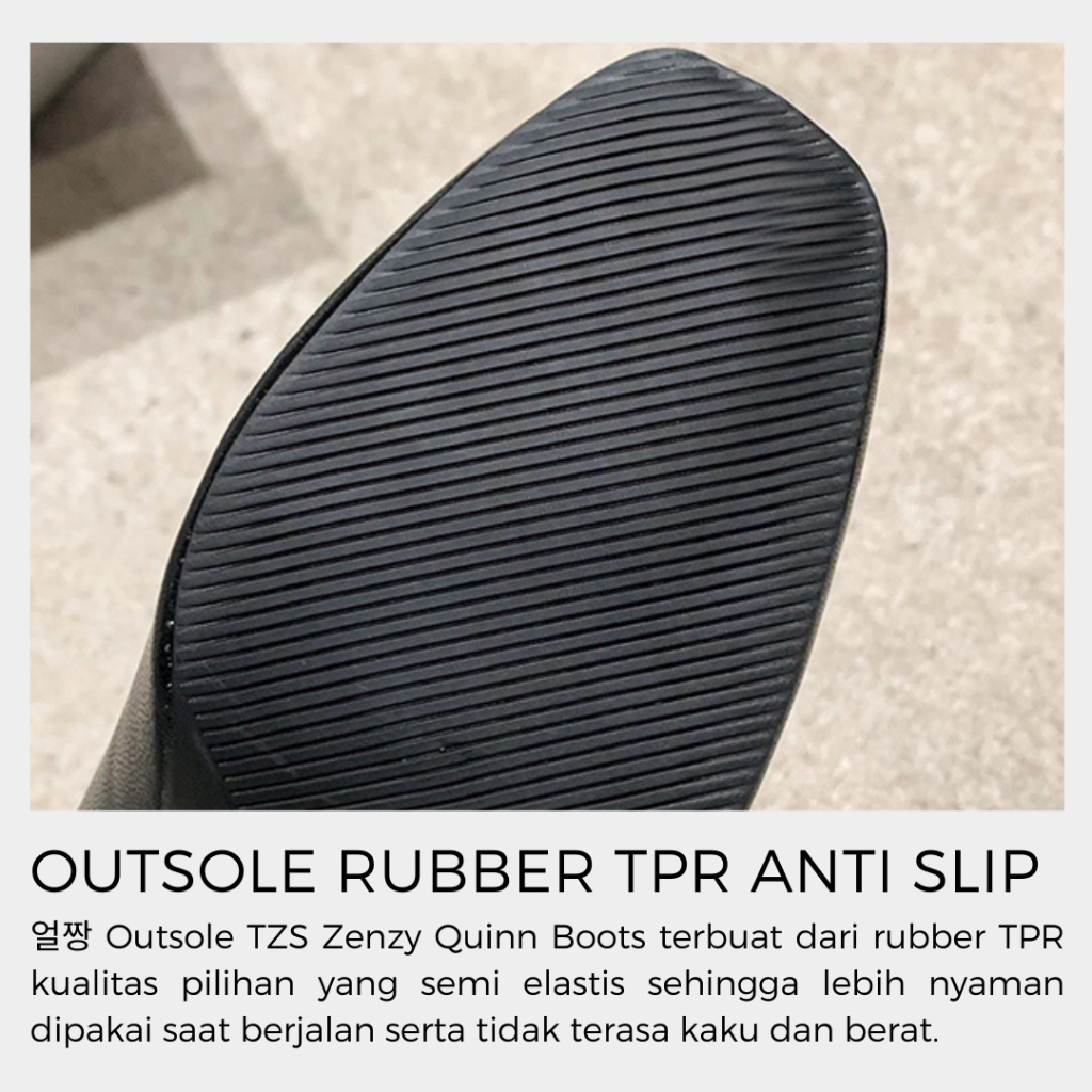 hot sale tzs zenzy quinn boots - sepatu boots wanita - boots heel wanita - sepatu boot fashion