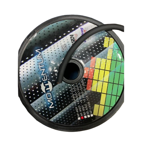 Kabel 4 AWG Momentum Hitam - Kabel Momentum 4 AWG 1 Roll Hitam