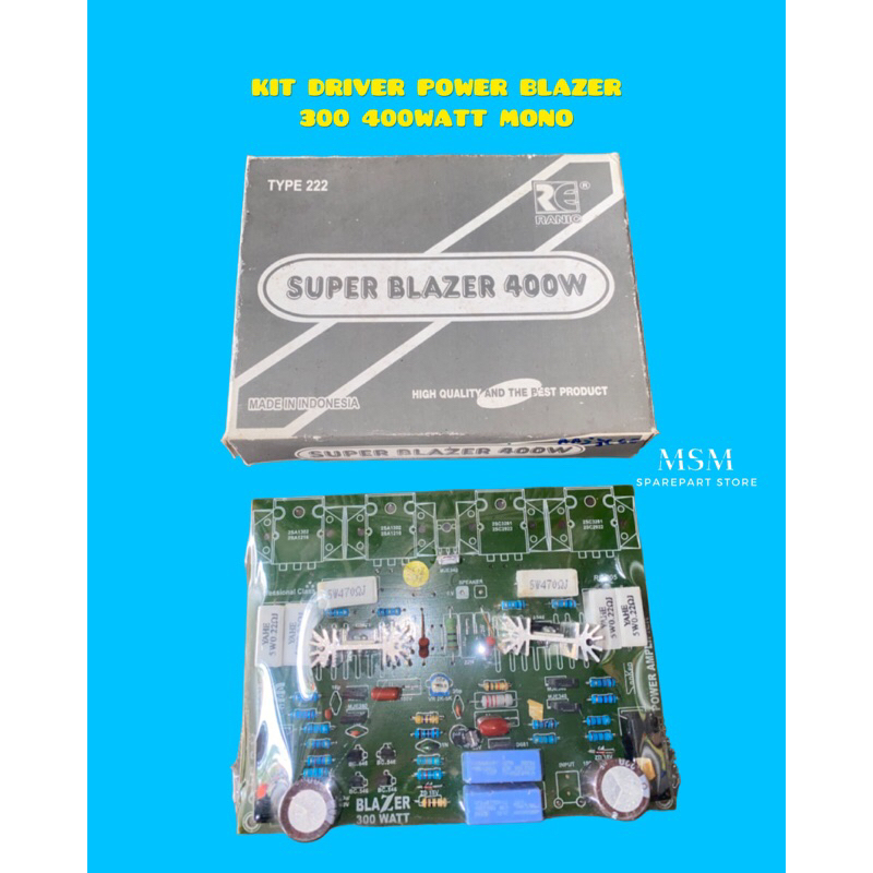KIT DRIVER POWER BLAZER 300 400WATT MONO