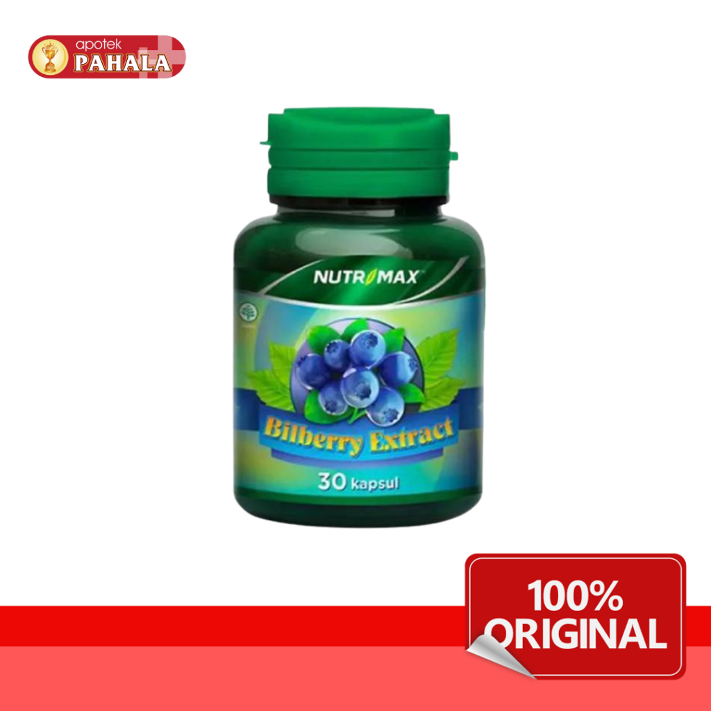 Nutrimax Bilberry Extract 30 Kapsul