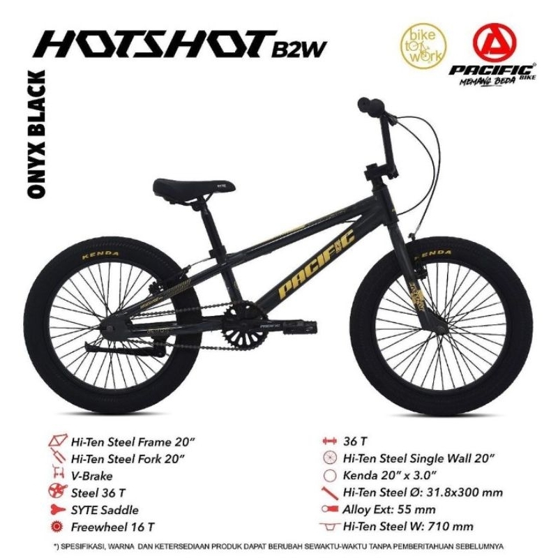BMX 20 PACIFIC HOTSHOT B2W