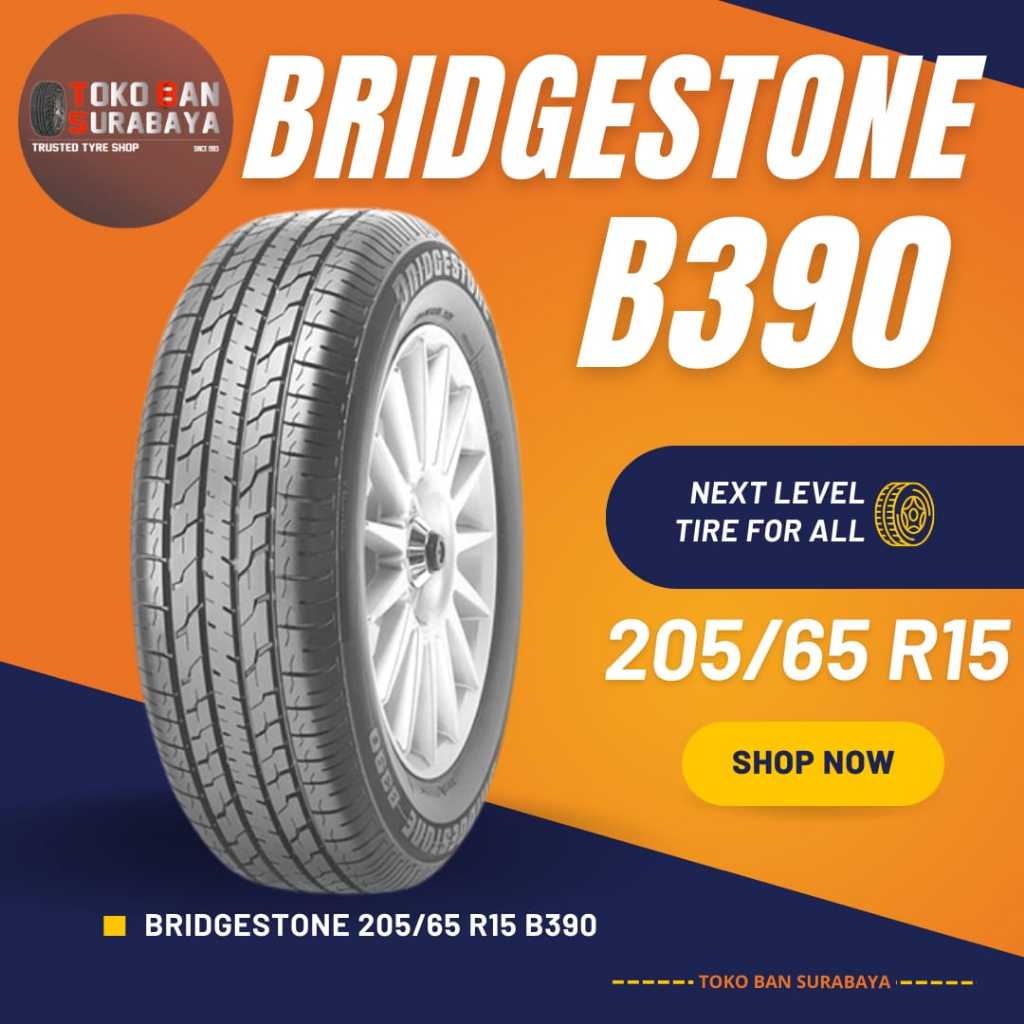 ban Bridgestone BS 205/65 R15 20565R15 20565 R15 205/65R15 205/65/15 R15 R 15 B390 B 390 innova