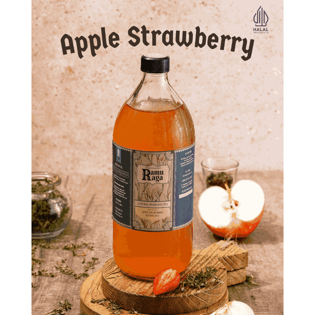 

Kombucha Apple Strawberry - 1 L