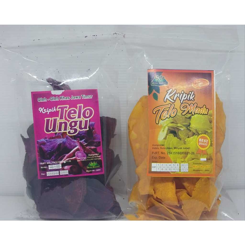 

Kripik Telo/Ketela Dua Varian Rasa Oleh-Oleh Khas Jawa Timur