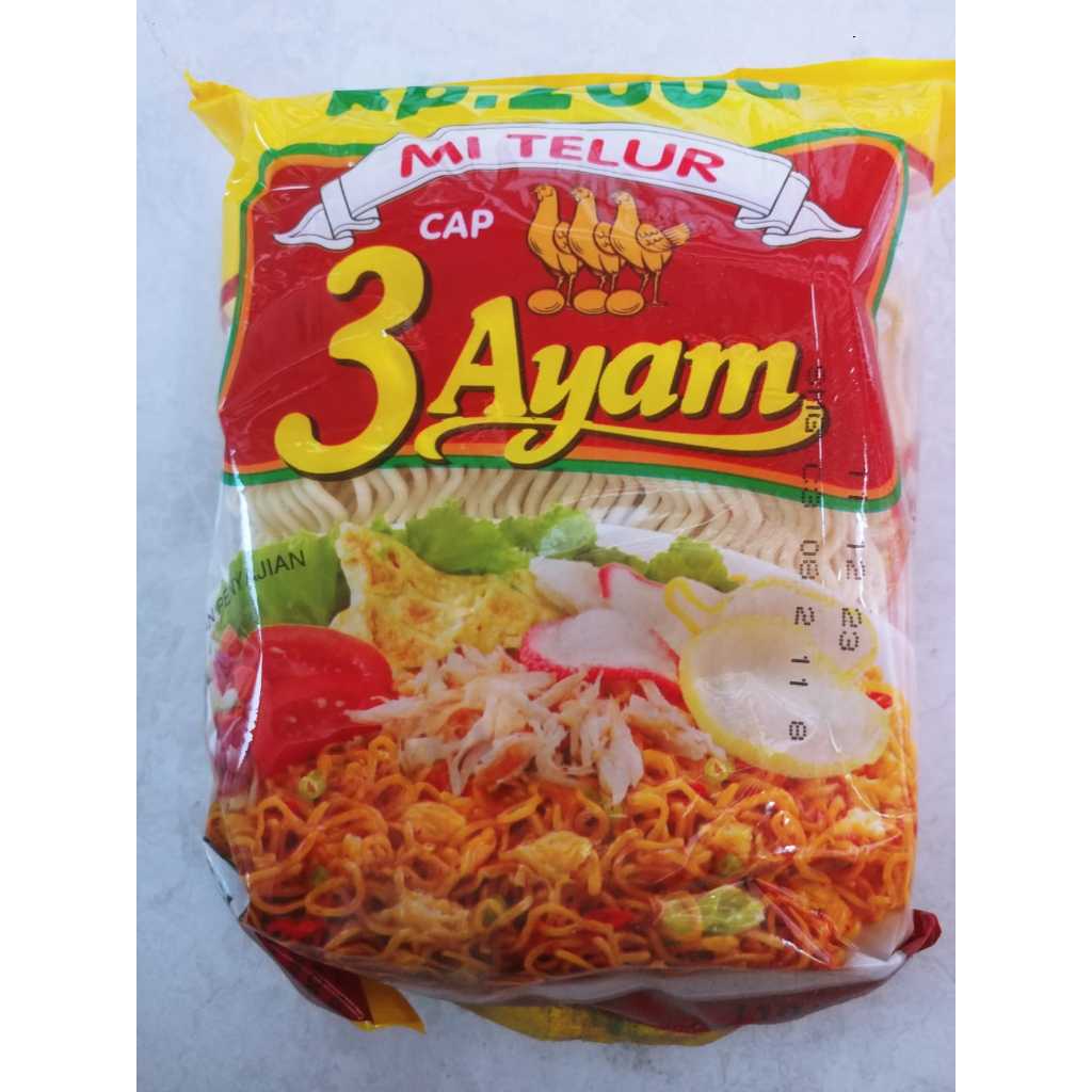

Mie Telur 3 Ayam