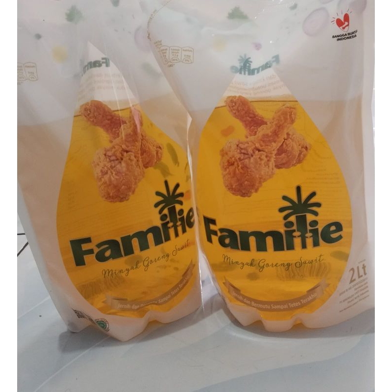 

Minyak goreng familie 2liter
