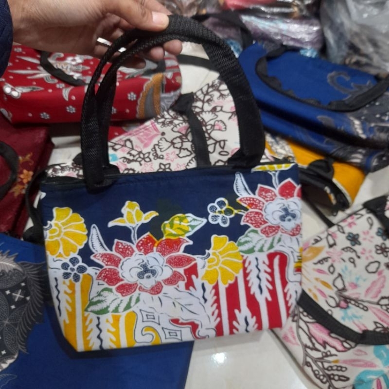 tas batik spon tali bisban