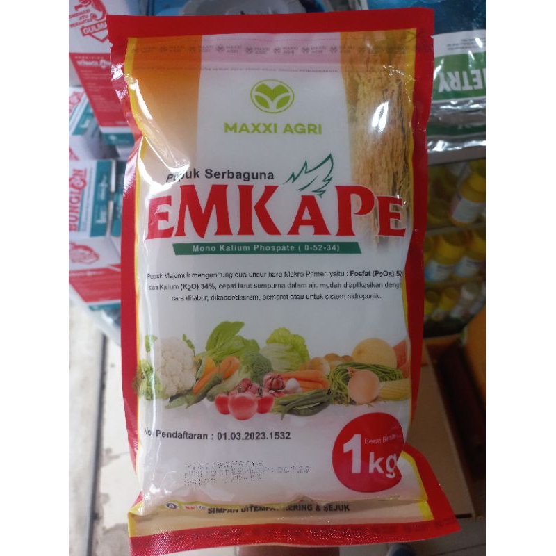 Pupuk Emkape Maxxi Agri 1 kg