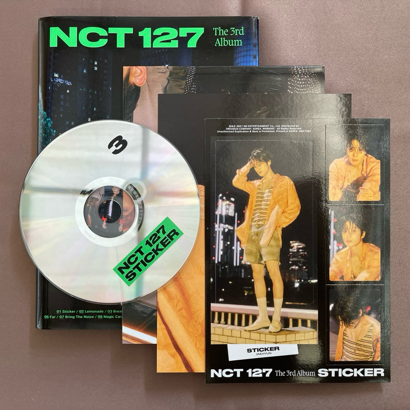 [READY NCT127] ALBUM ONLY OFFICIAL NCT 127 STICKER