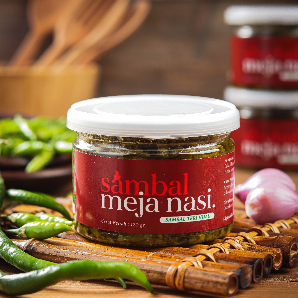 

Sambal Meja Nasi - Sambal Teri Hijau