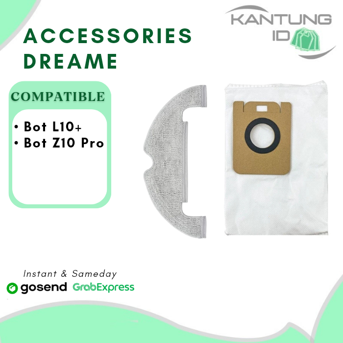 Robot  Vacuum Cleaner  Dreame Bot L10 Plus & Bot Z10 PRO Mop Cloth Dust Bag