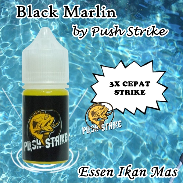 Essen Ikan Mas Black Marlin Push Strike Anti Zonk