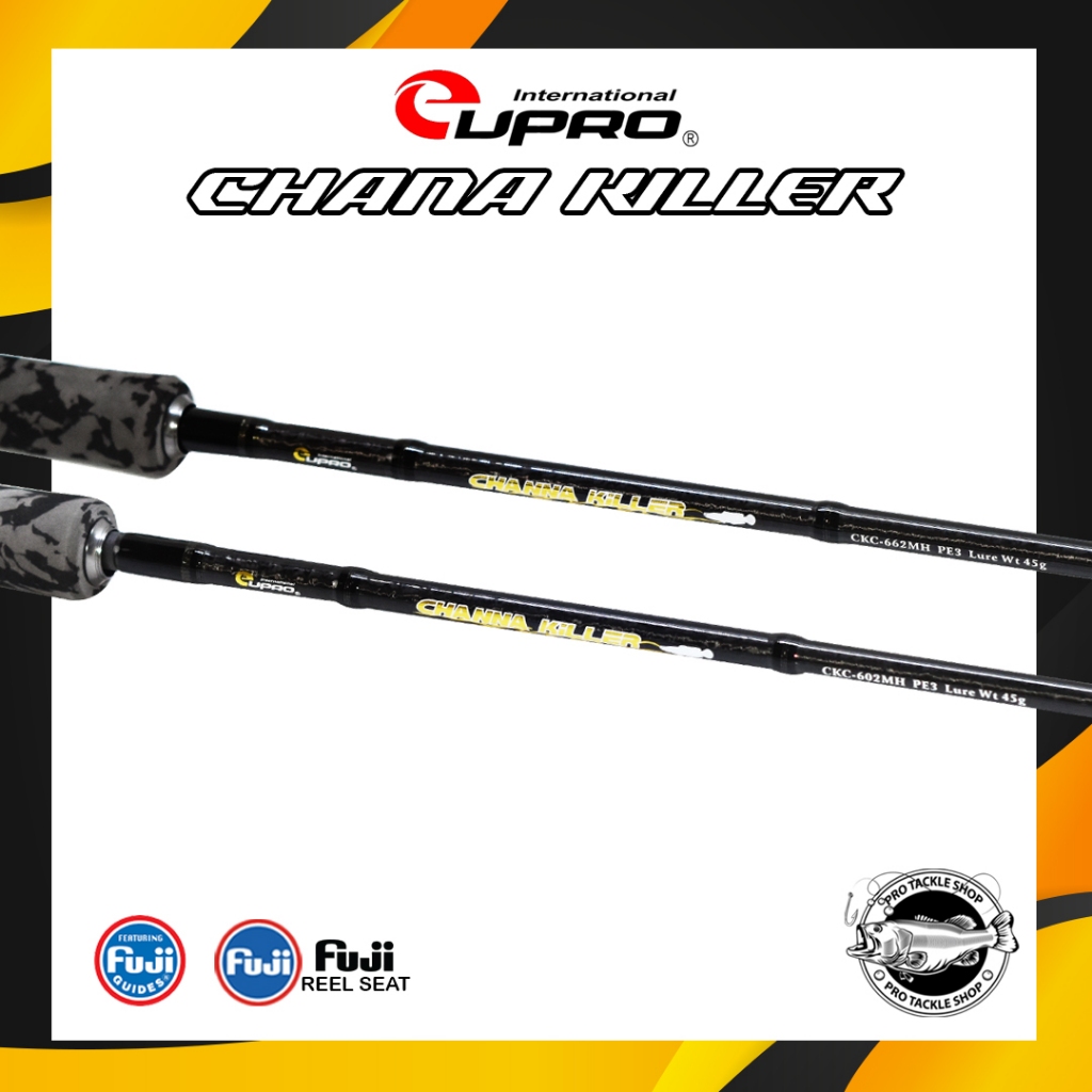 EUPRO Joran Pancing CHANNA KILLER CKC 602MH-662MH | Baicasting