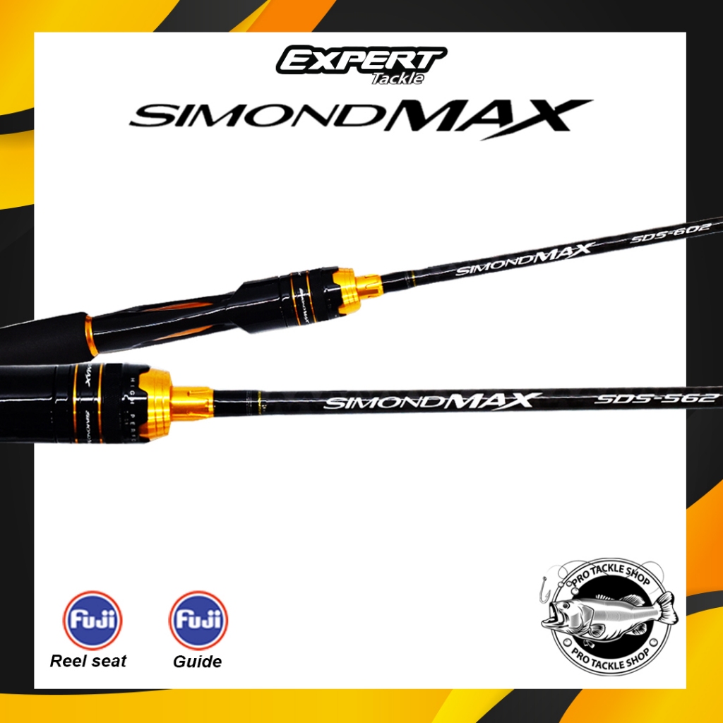 EXPERT GRAPHITE Joran Pancing Carbon SimondMax SDS562 - SDS602 Spinning Galatama