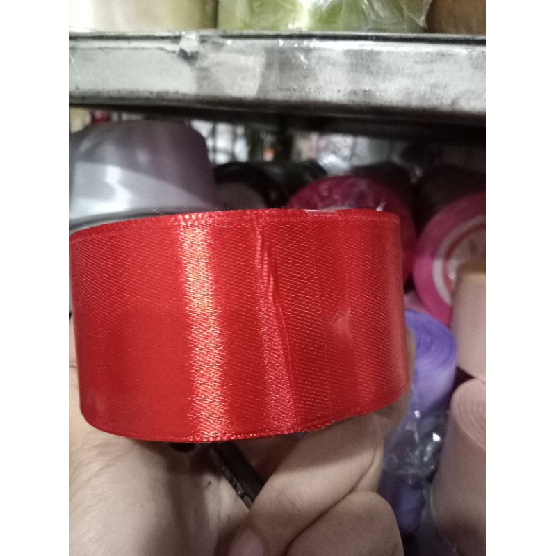 

Pita saten 4cm/1½" PITA BAHAN BUCKET PITA HIASAN PITA kado pita bunga