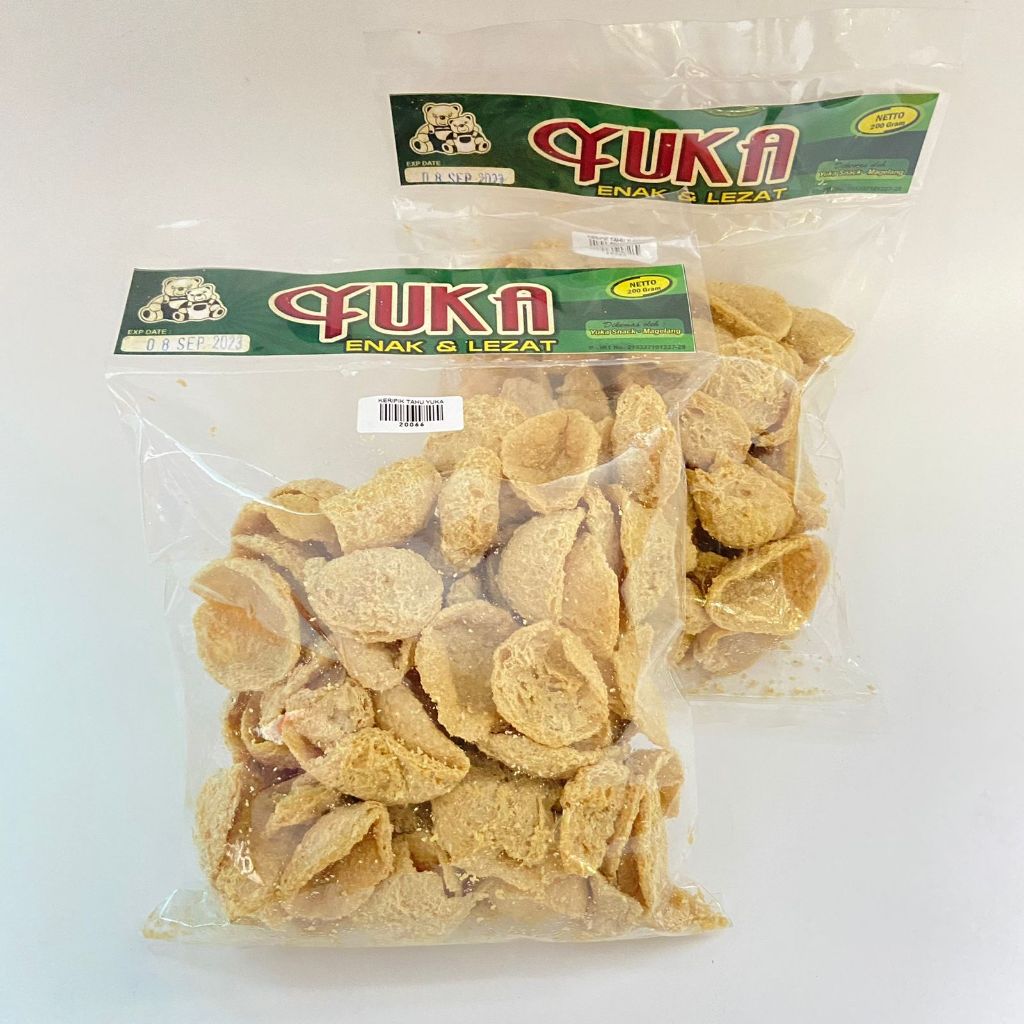 

keripik tahu Yuka crispy kering