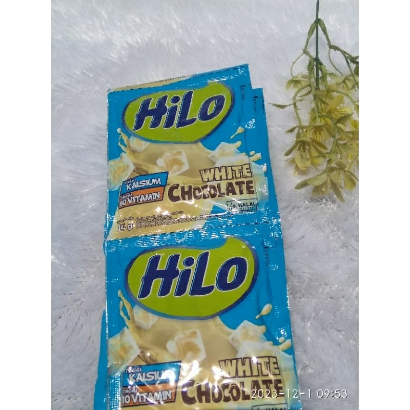 

SUSU HILO SACHET white chocolate(14 gram) /10 renceng