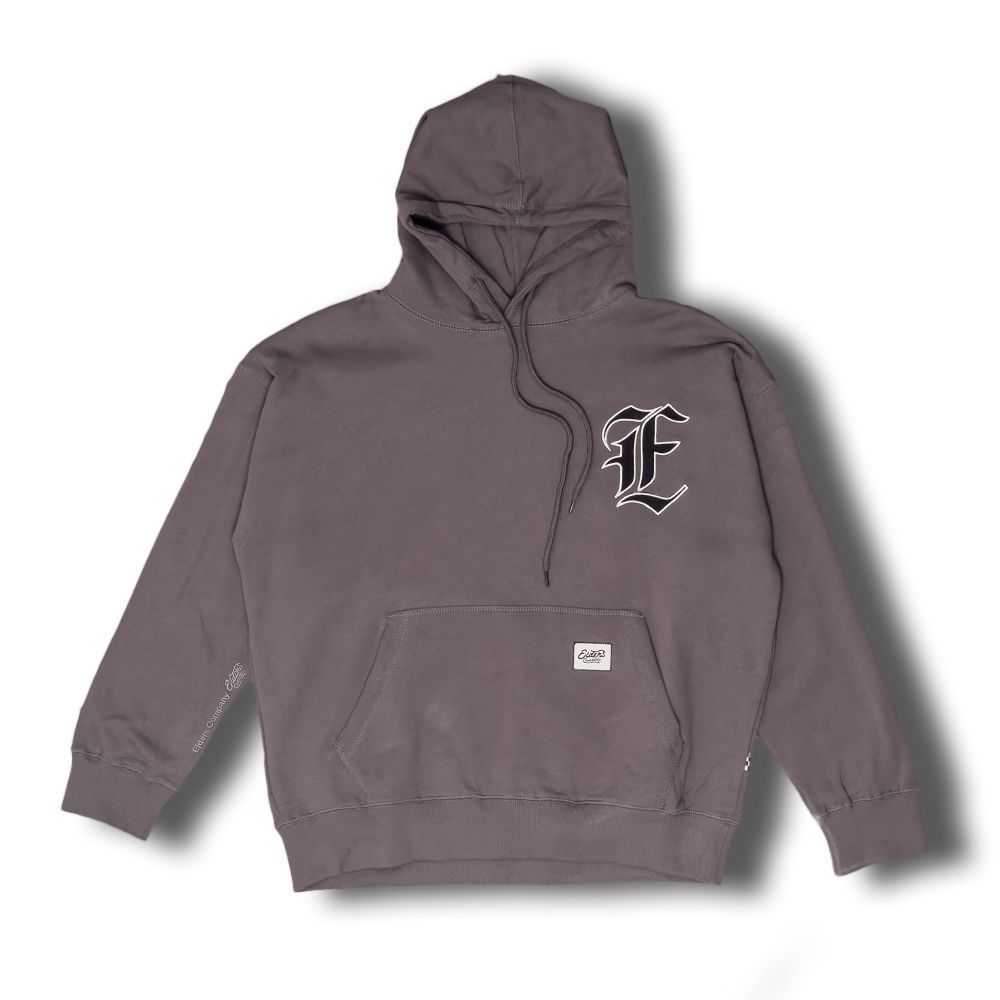 Hoodie - College Cult Stone Gray