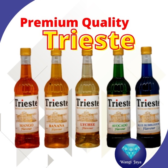 

→ Trieste Syrup/Sirup Trieste/Trieste Reeady Stok ⌒O⌒