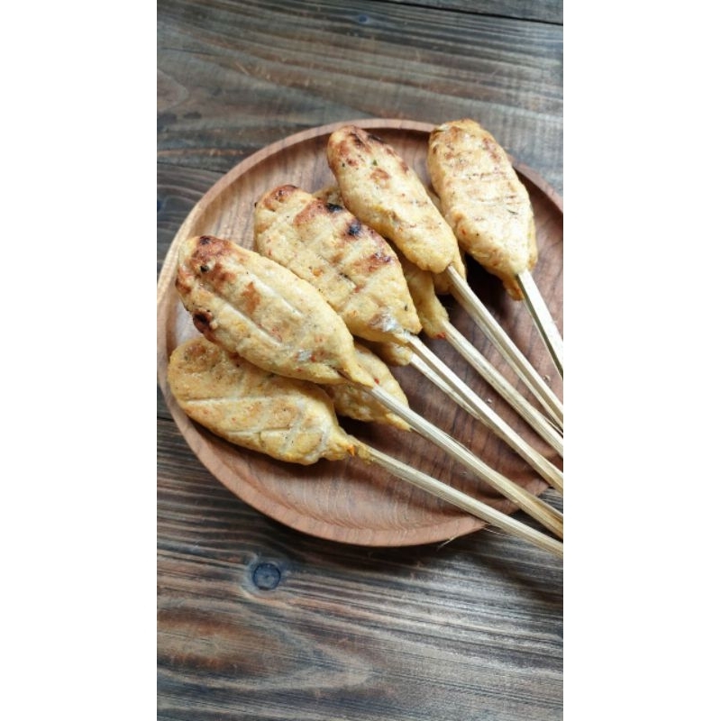 

Sate Lilit Ayam isi 10 tusuk