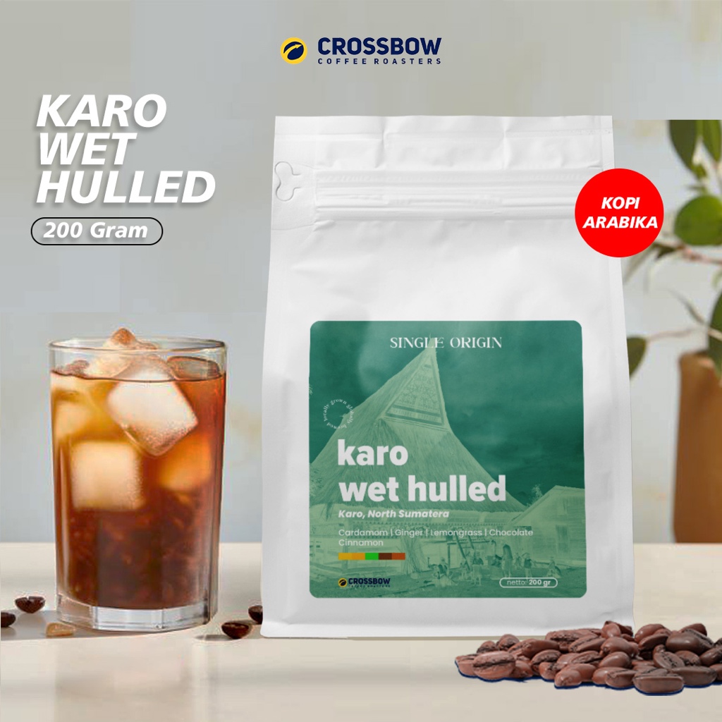 

KOPI ARABIKA KARO WET HULLED 200 GRAM