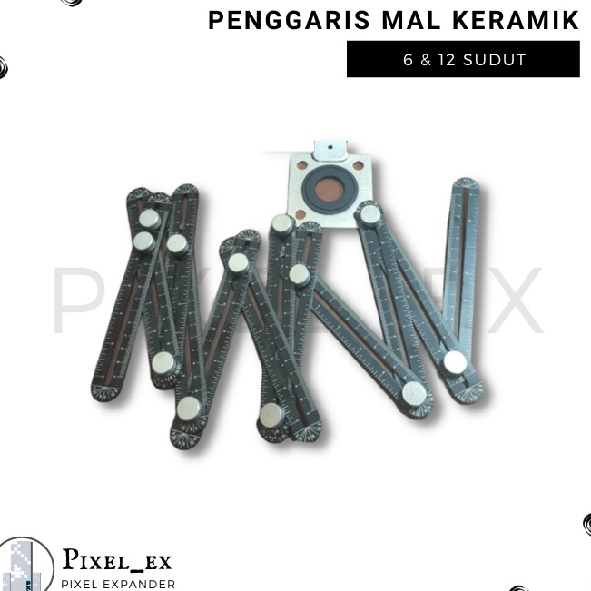 

Stok terbatas - Penggaris Mal Keramik 6 dan 12 Expander