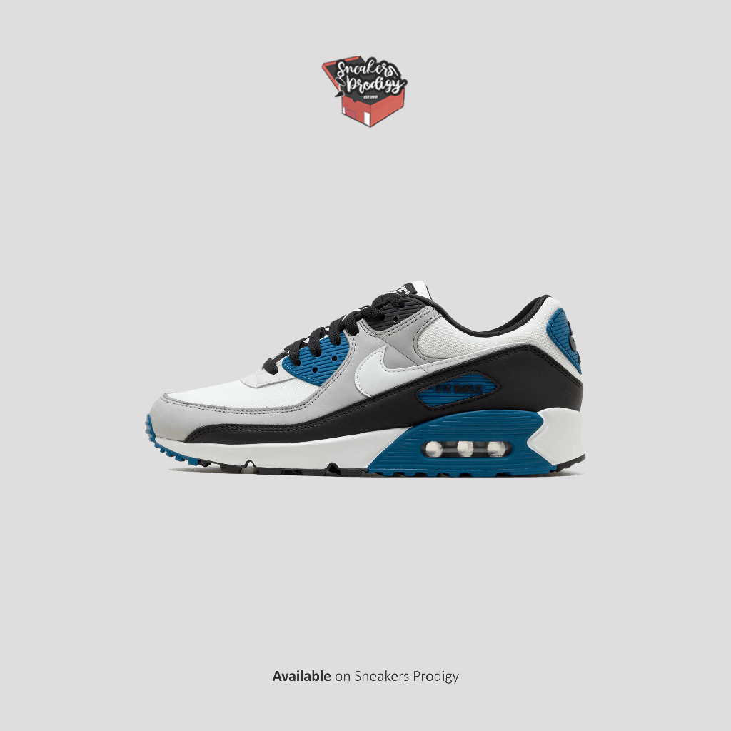 Air Max 90 Black Teal Blue Original Resmi
