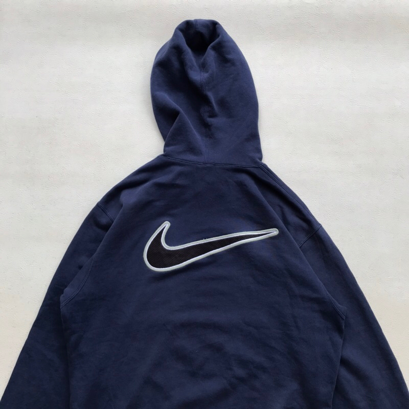 Hoodie Nike Vintage Big Swoosh Navy