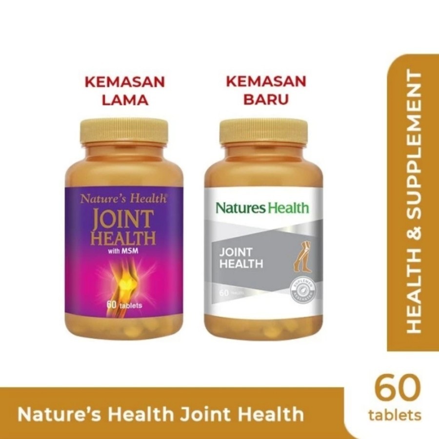 Natures Health Joint Health 60 Tablet Bukan nano coq10 calsium