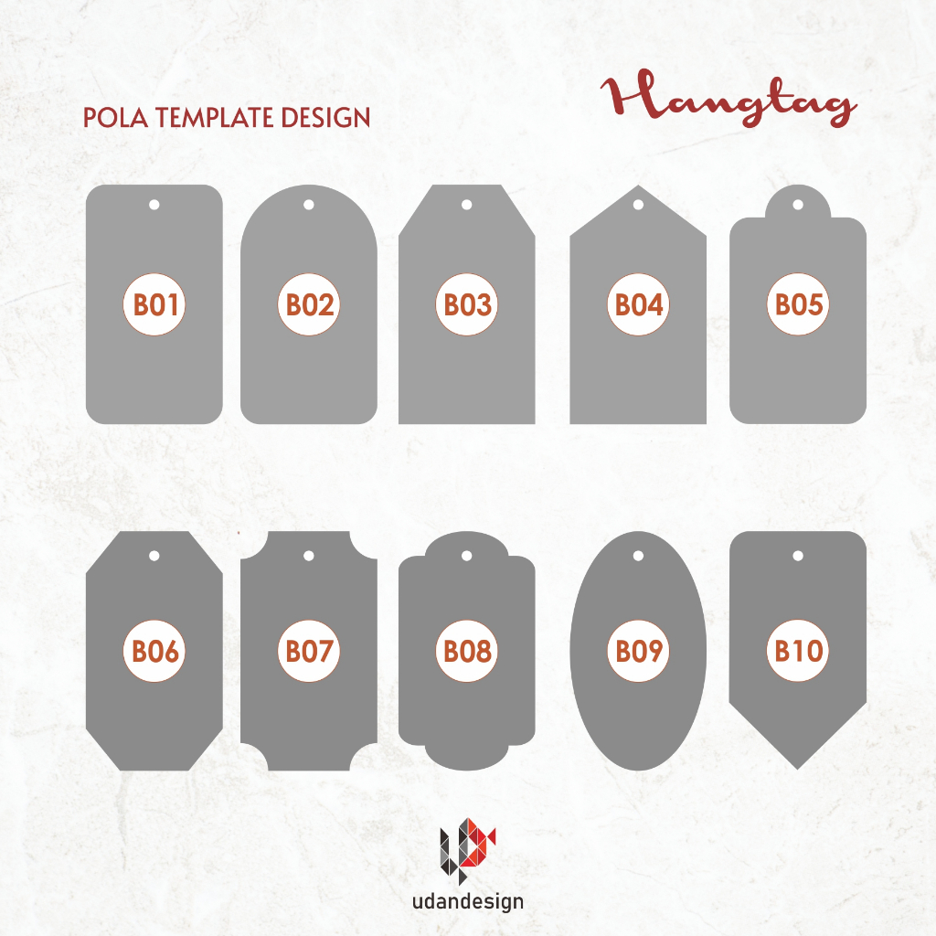 

HANG TAG BAJU 1 MUKA - BENTUK POLA - LABEL BAJU - CETAK HANG TAG BAJU ( UKURAN 4 x 7cm) - FREE TEMPLATE DESIGN - 1 MUKA