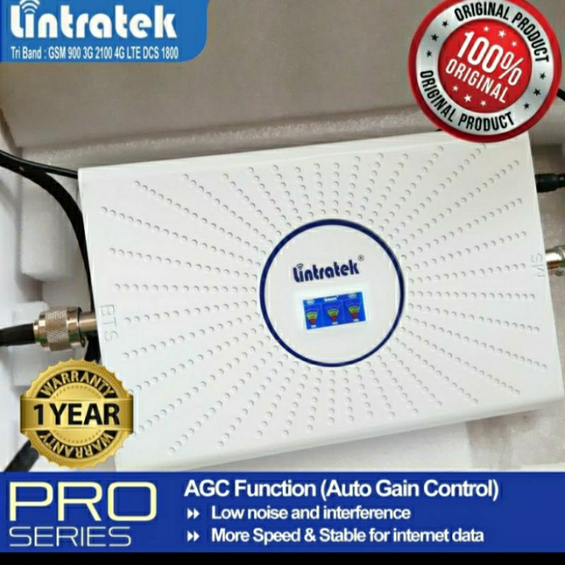 Lintratek SignalBooster Triband 900-1800-2100Mhz