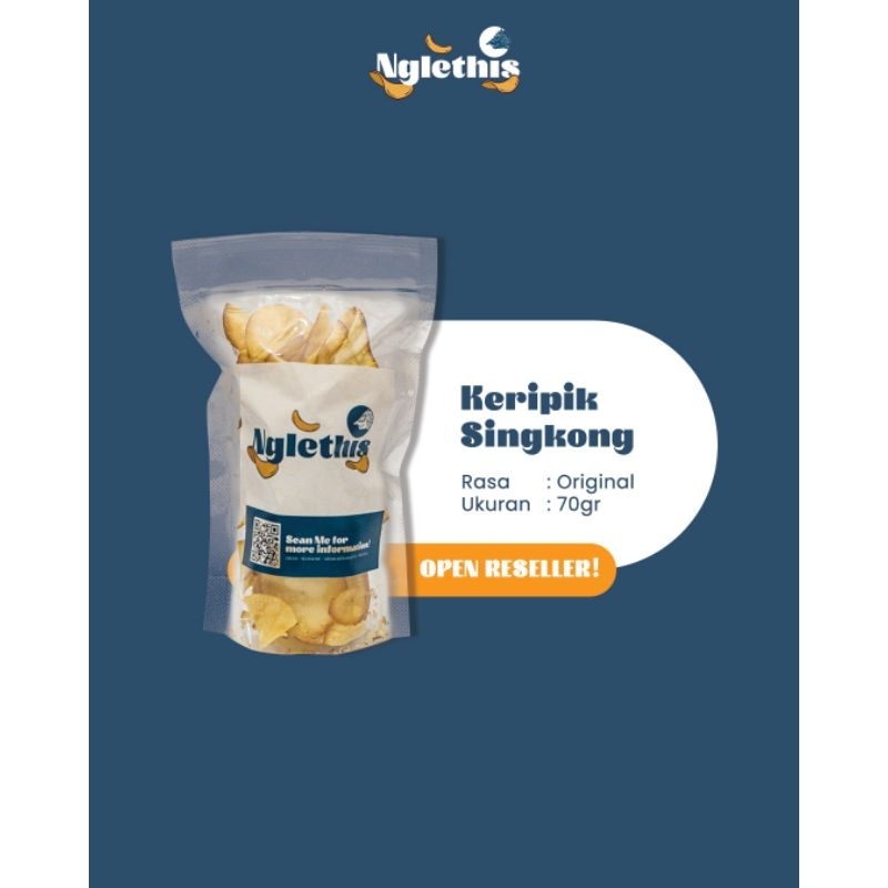 

Keripik Singkong Original Gurih 70gr
