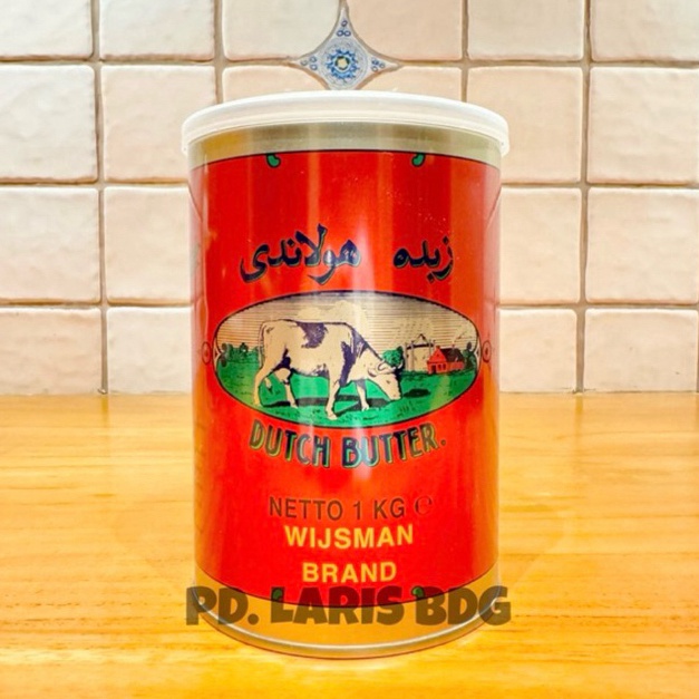 

8L85 WIJSMAN BUTTER 1KG (MENTEGA WYSMAN / WISMAN / PURE DUTCH BUTTER) abcru