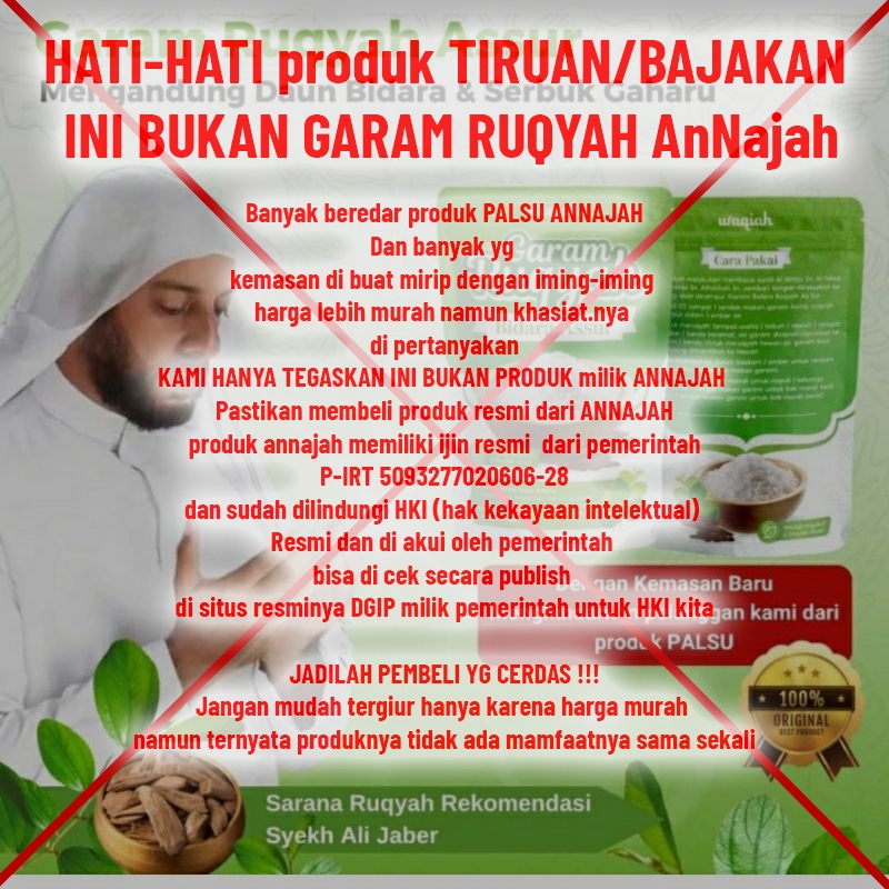 

Garam Asma’ Ruqyah AnNajah - Meruqyah/Menetralisir Rumah, Toko, Tempat usaha dari Energi Negatif atau Jin