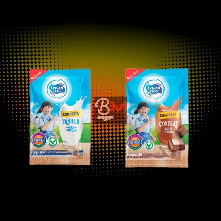 

QM63 SUSU BUBUK BENDERA KOMPLETA RENCENG/SACHET (30/35Gr) 9692
