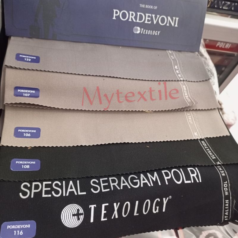 kain pordevoni seragam Polri Polri Wool sensation