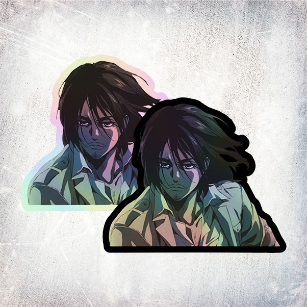 

STICKER HOLOGRAM ANIME EREN YEAGER ATTACK ON TITAN (SHINGEKI NO KYOJIN)