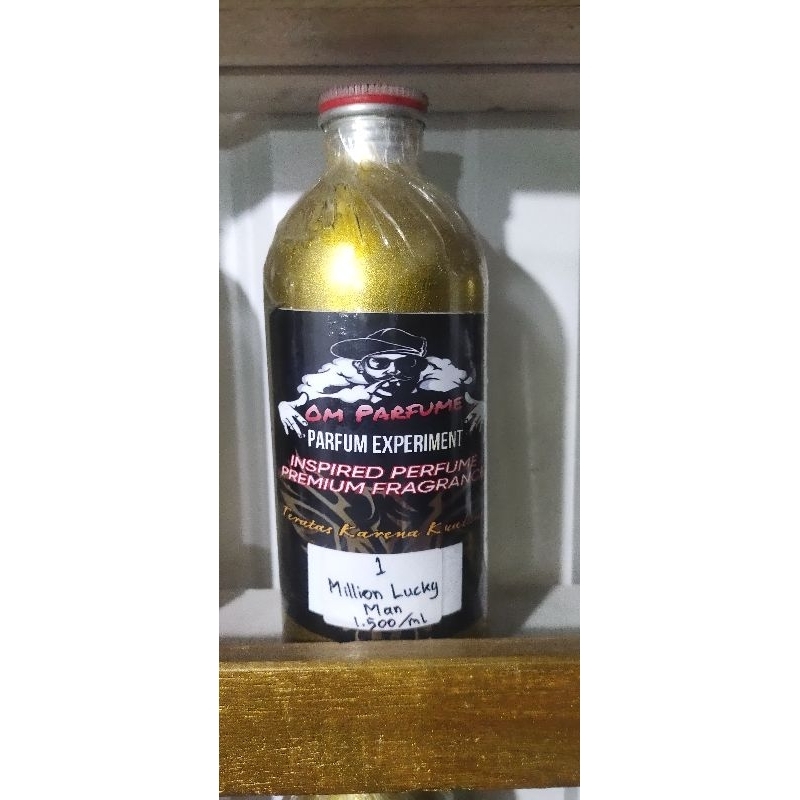 PARFUM 30ML REFILL BIBIT EXTRAIT PREMIUM+ ONE MILLI*N LUCKY MAN