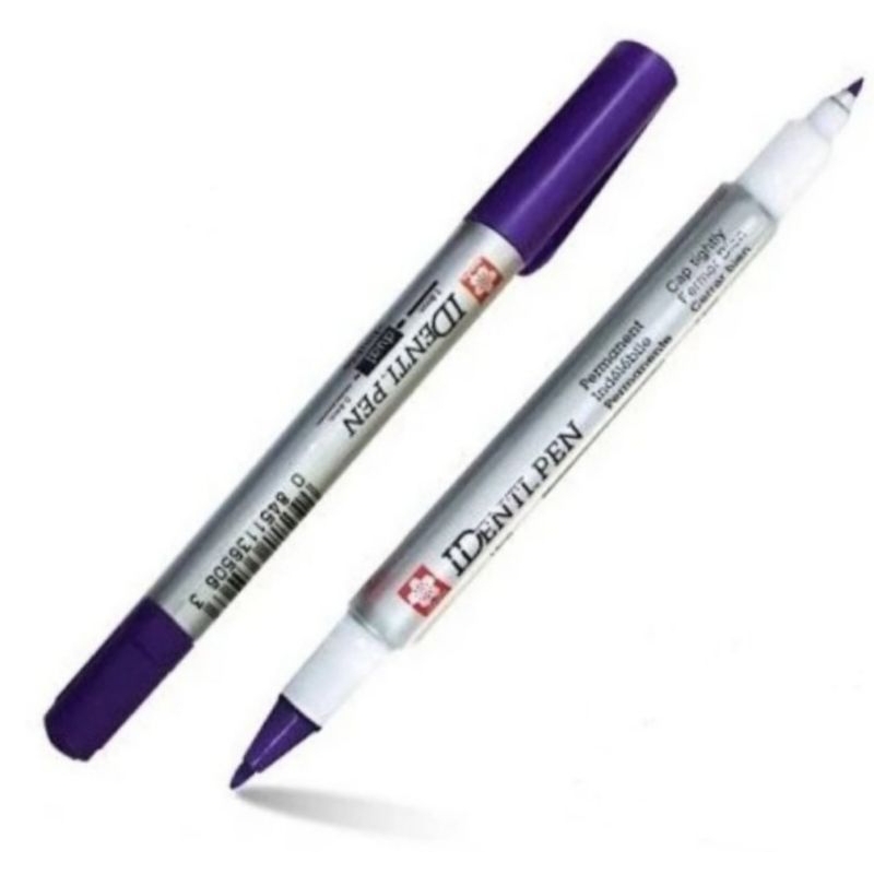 

Sakura Identi Pen Dual Point Permanent Marker Purple