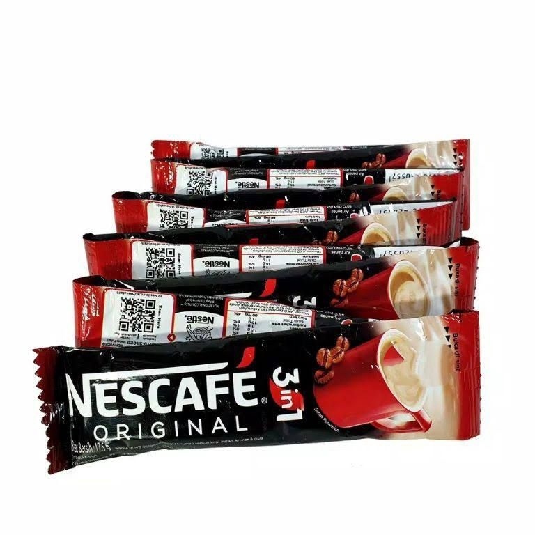 

T3rl@ku. NESCAFE 3 In 1 ORIGINAL / NESCAFE RENTENG ISI 10 PCS [74]