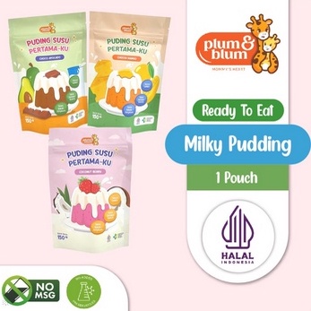 

Plum & Blum Silky Pudding Buah-buahan / Snack Mpasi - 150 gram ✶Grosir