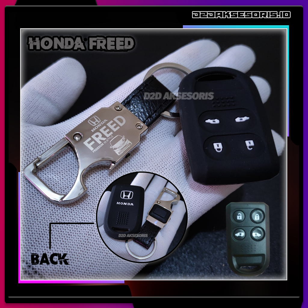 GANTUNGAN KUNCI MOBIL LOGO HONDA FREED