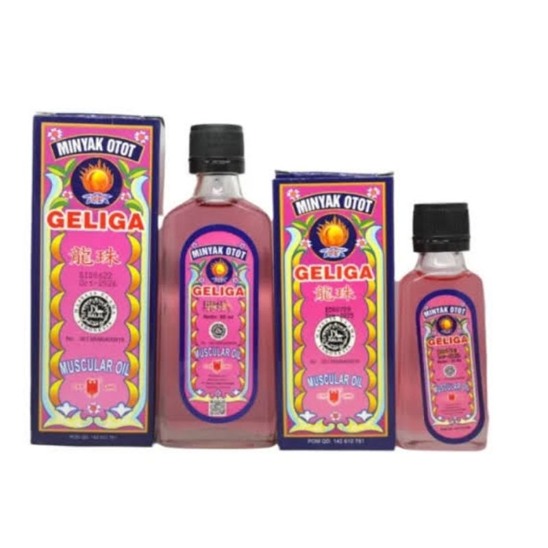 Minyak otot geliga / geliga cair /minyak urut geliga 30ml 60ml - 30ml