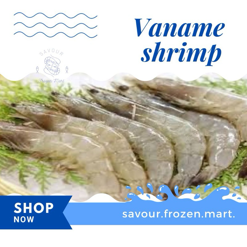 

Udang Frozen Vaname 60-70 SMALL / Vaname Shrimp