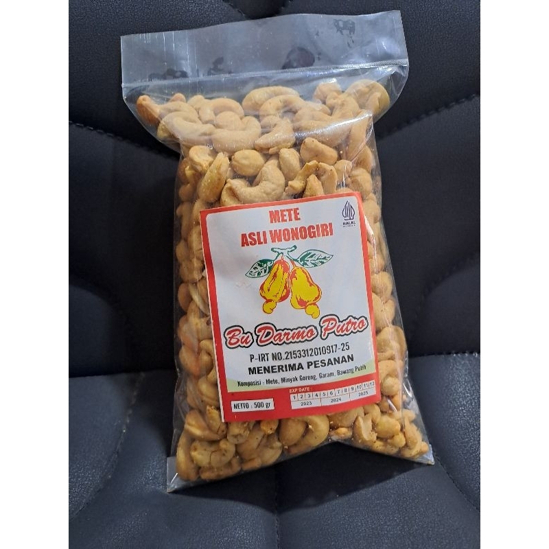 

Kacang Mete Goreng 500g (Super)
