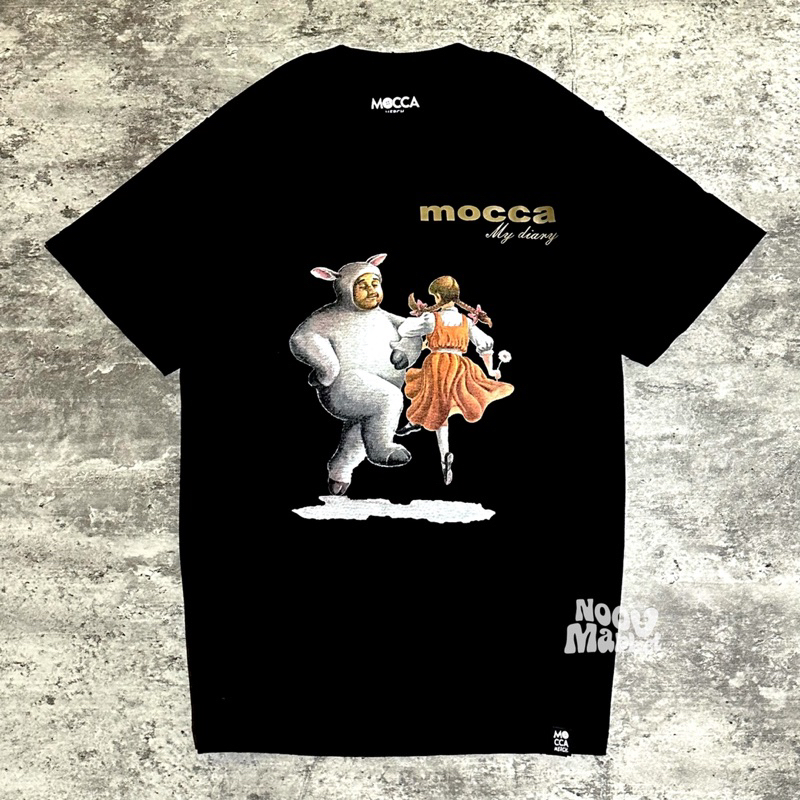 noov music merch Mocca - My Diary Tshirt - Black | Original Merchandise Kaos Pria