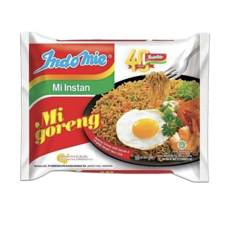 

Indomie goreng / mie instan goreng / indomie goreng 84g