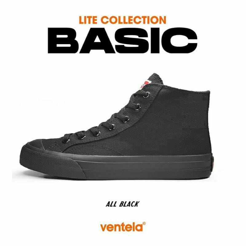 Ventela Basic All Black High