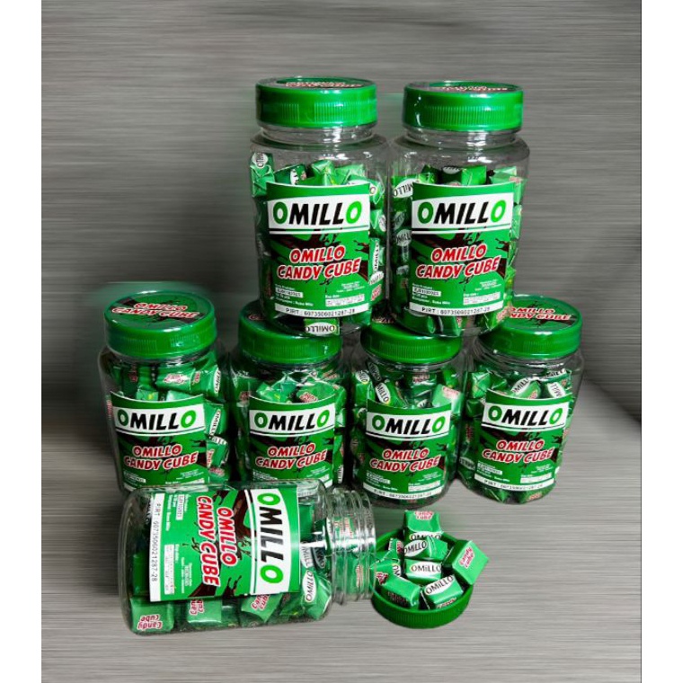 

[✌D36$] MILLO OMILLO CANDY CUBE ISI 50PCS Murah